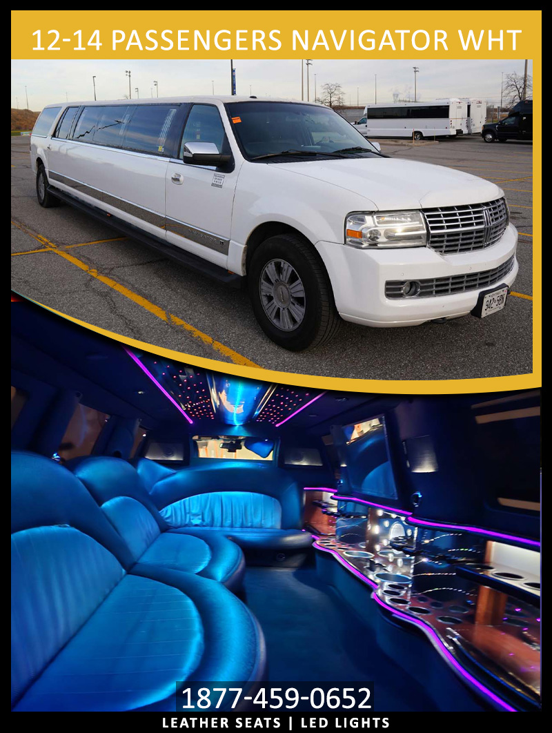 12-14 PASSENGERS NAVIGATOR WHITE