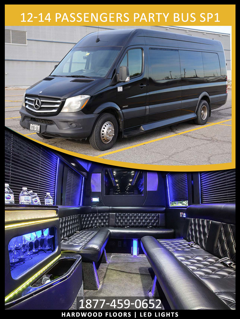 12-14 PASSENGERS PARTY BUS SP1
