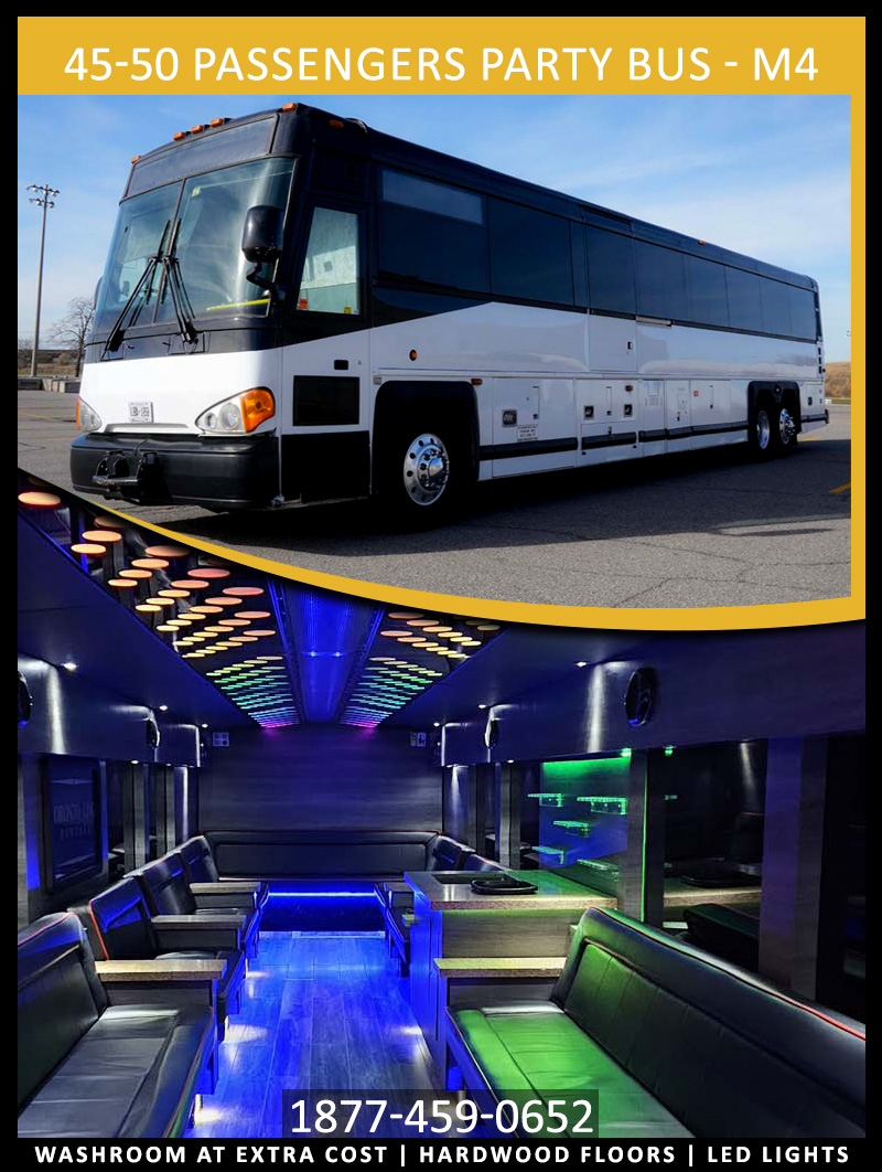 45-50 PASSENGERS PARTY BUS M4